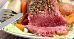 slow cooker corned beef and cabbage