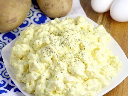 Deviled Egg Potato Salad The Gracious Wife