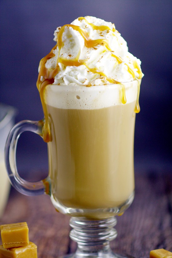 Homemade Caramel Coffee Creamer | The