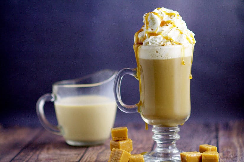 Homemade Caramel Coffee Creamer | The