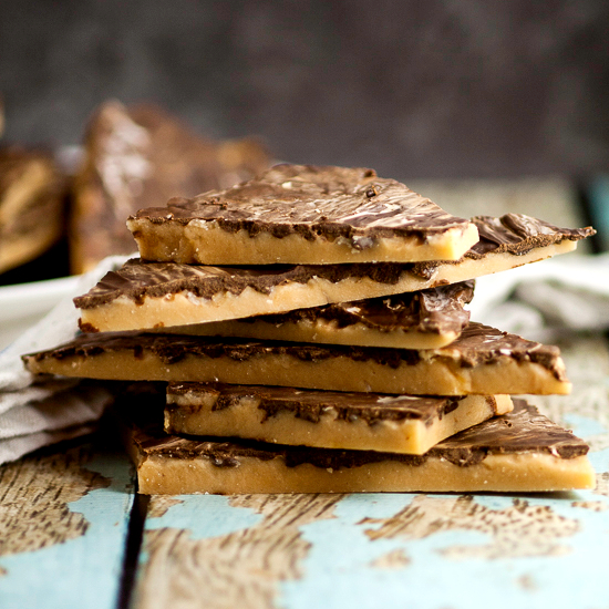 Easy Homemade Chocolate Toffee Recipe The Gracious Wife