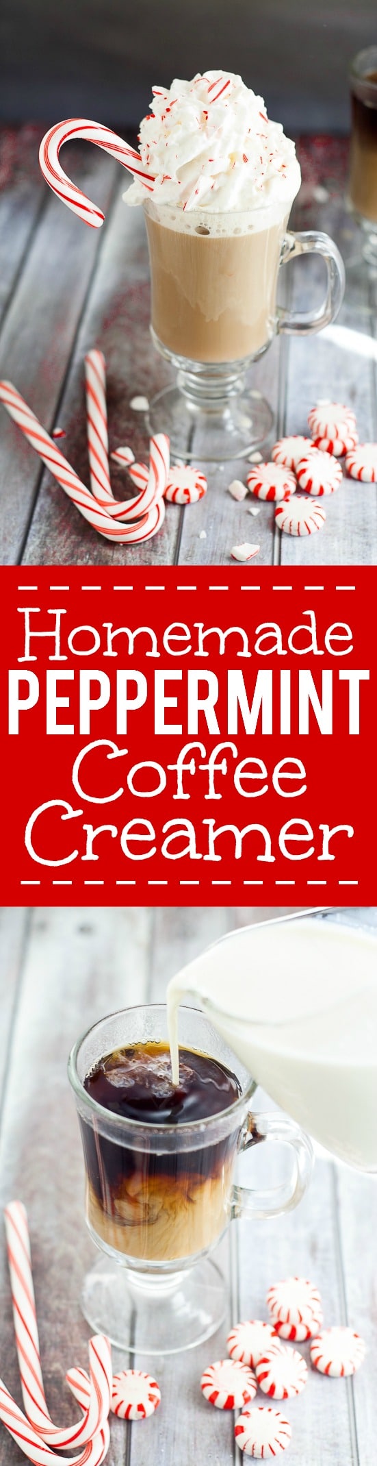 Homemade Peppermint Coffee Creamer Recipe | The Gracious Wife