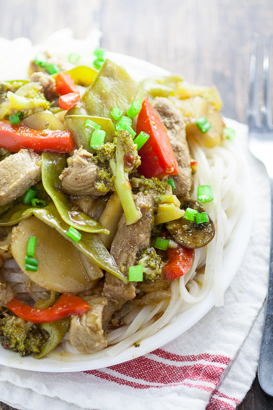 Ginger Pork Stir Fry Recipe The Gracious Wife