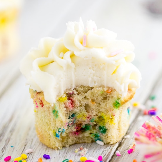Best Homemade Funfetti Cupcakes Recipe The Gracious Wife