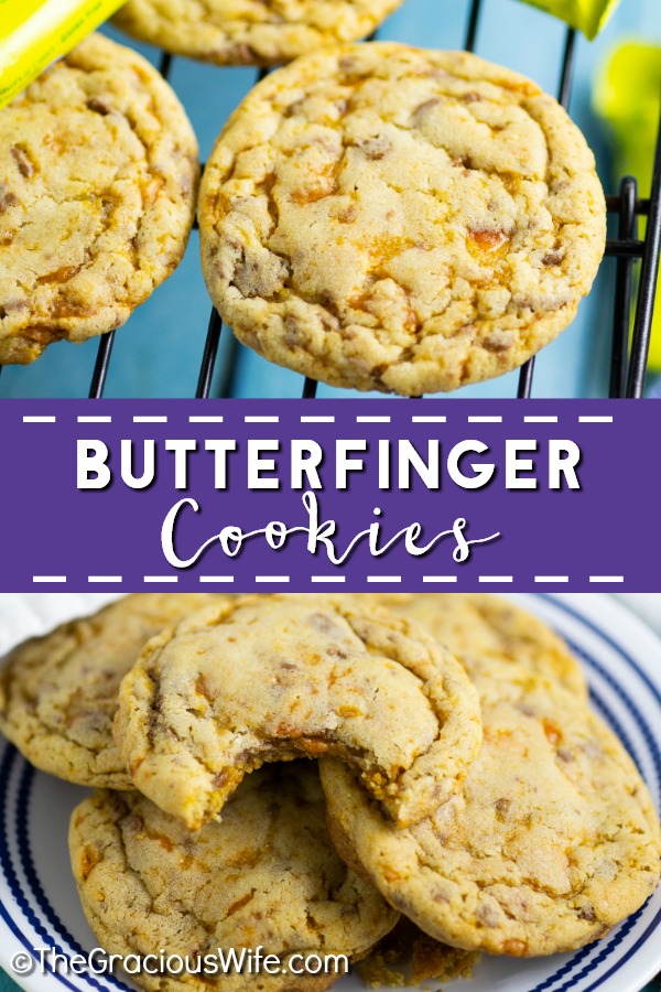 Butterfinger Cookies Recipe The Gracious Wife